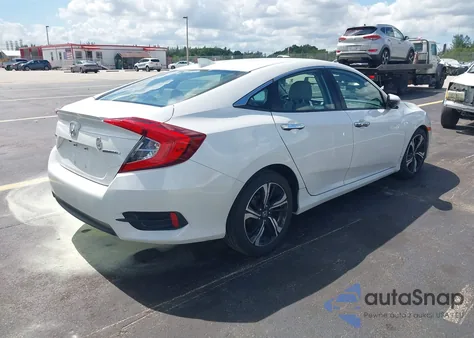 2016 Honda Civic Touring z USA, uszkodzony, nr VIN 19XFC1F92GE034567